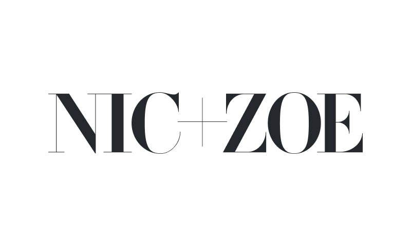 Nic + Zoe Logo